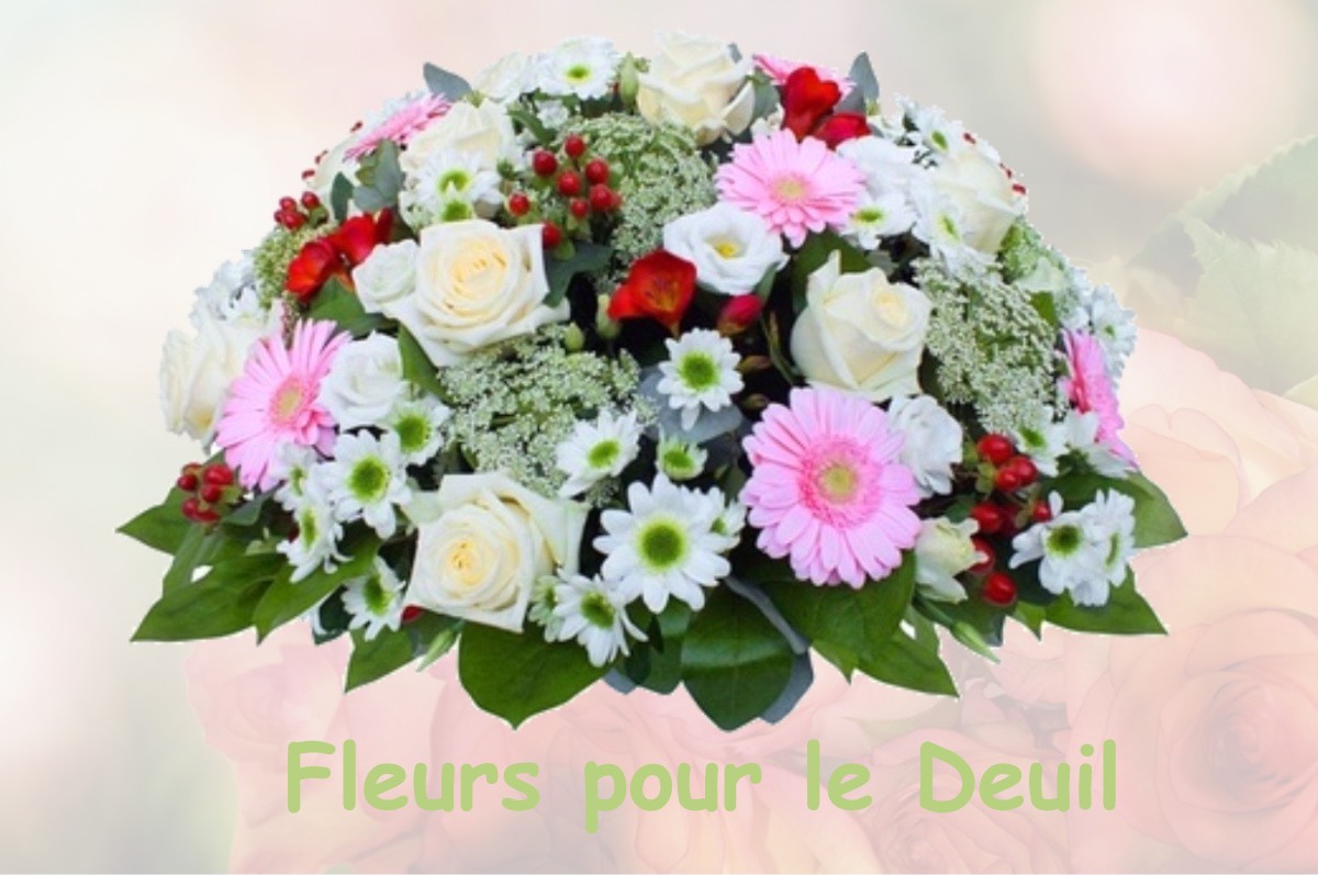 fleurs deuil JARDIN